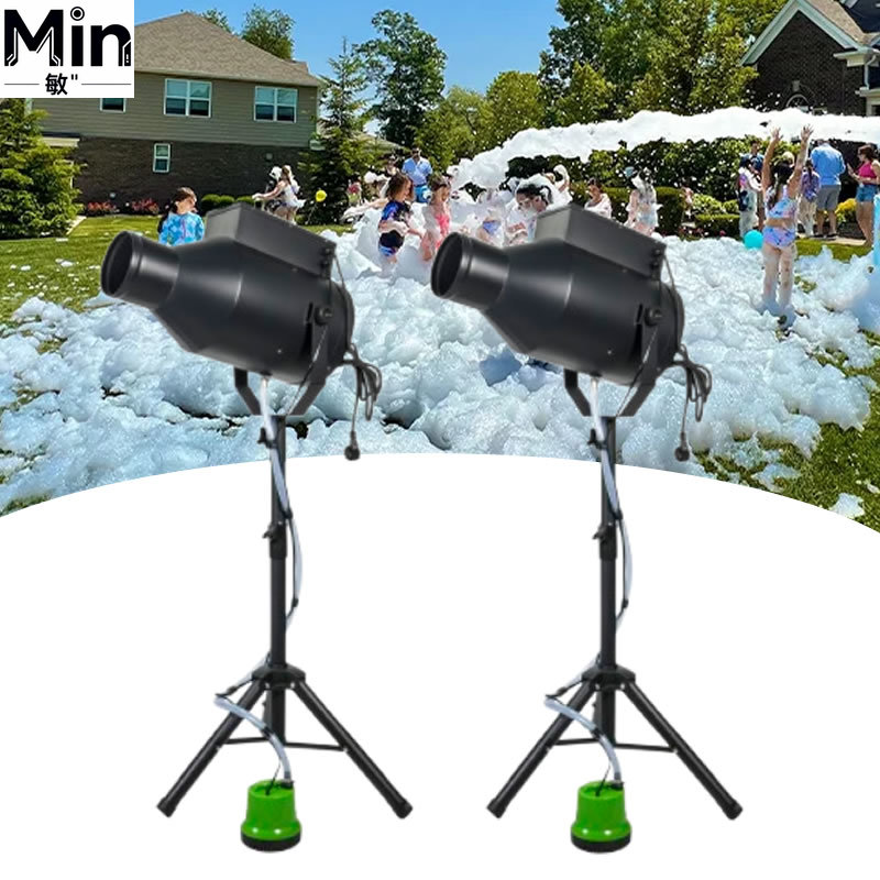 Kids Outdoor Water Park - 1000W Portable Mini Party Foam Machine