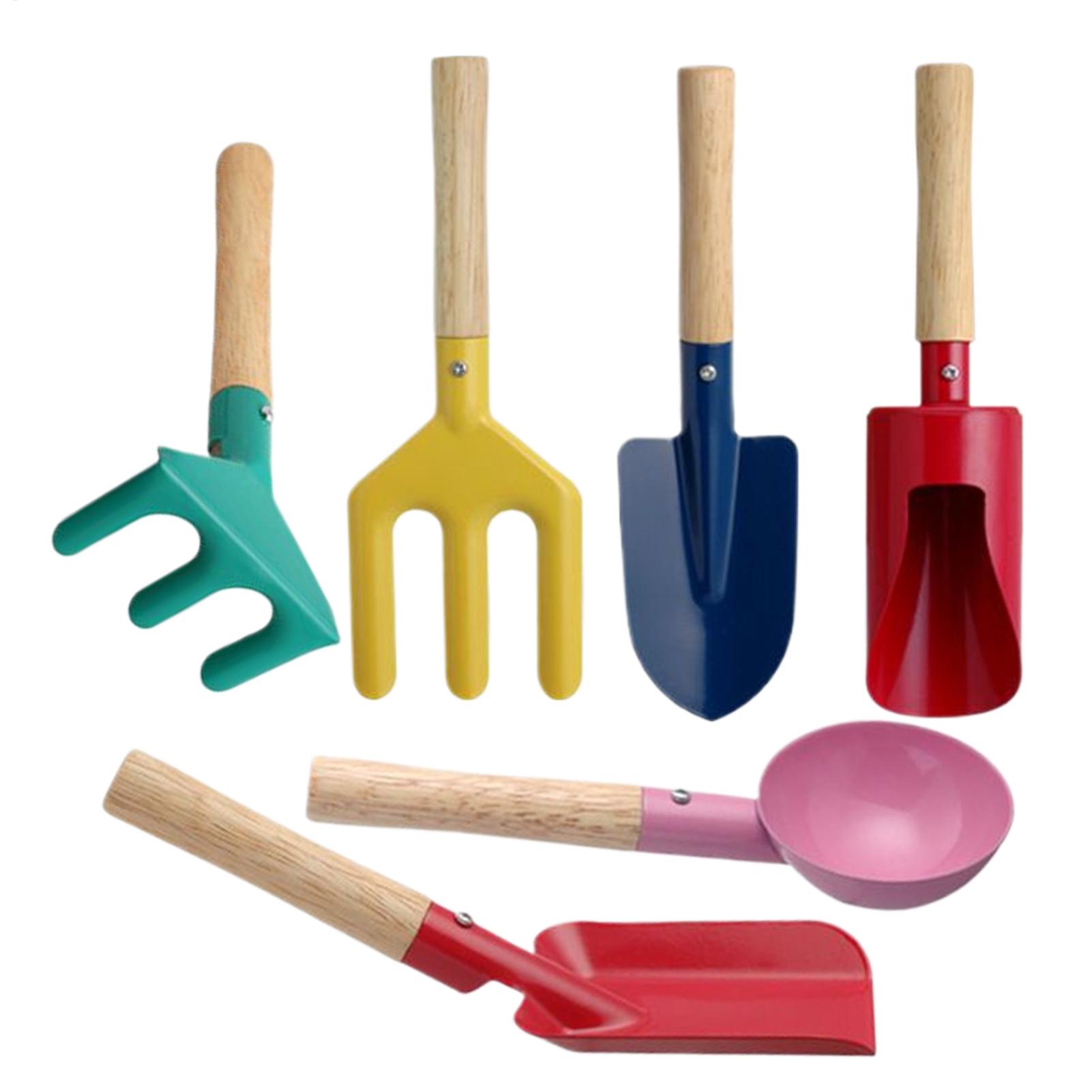 Kids Outdoor Yard Tools - Gardening Tools Portable Educational Kit Digging