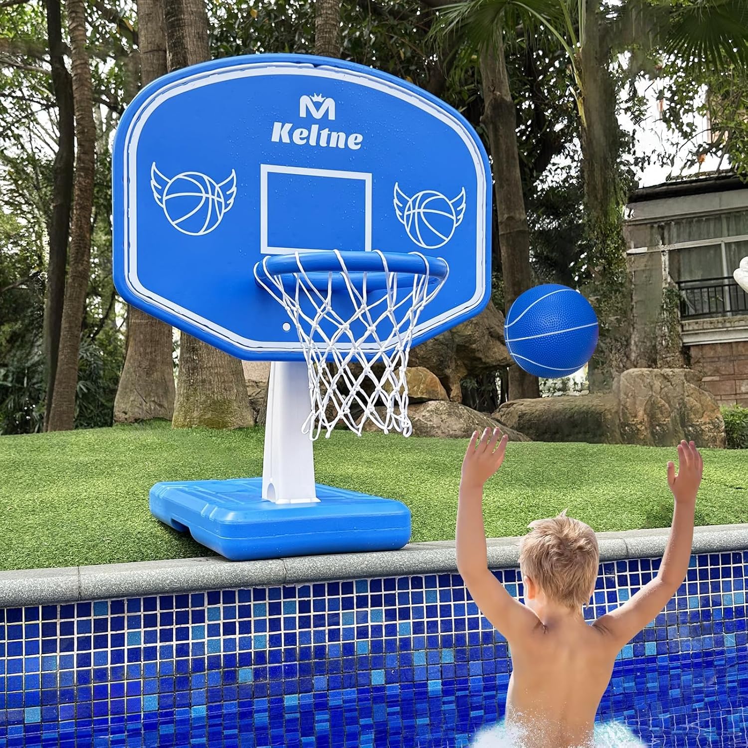 Basketball Hoop Outdoor - Large Swimming Pool Basketball Hoop with
