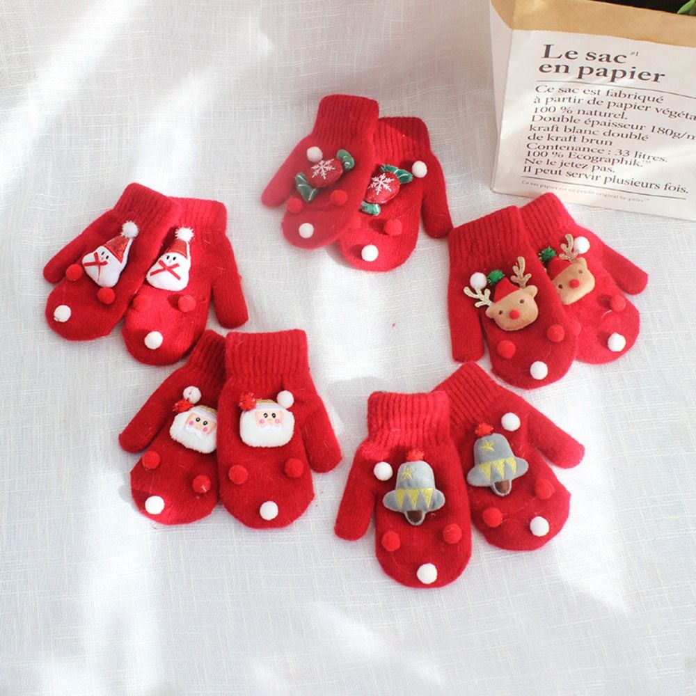 Kids Outdoor Gloves - Giáng Sinh Tập Đi Cho Bé