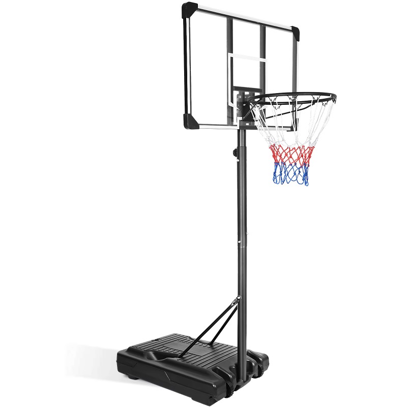 Basketball Hoop Outdoor - Basketball Hoop System Portable Height Adjustable