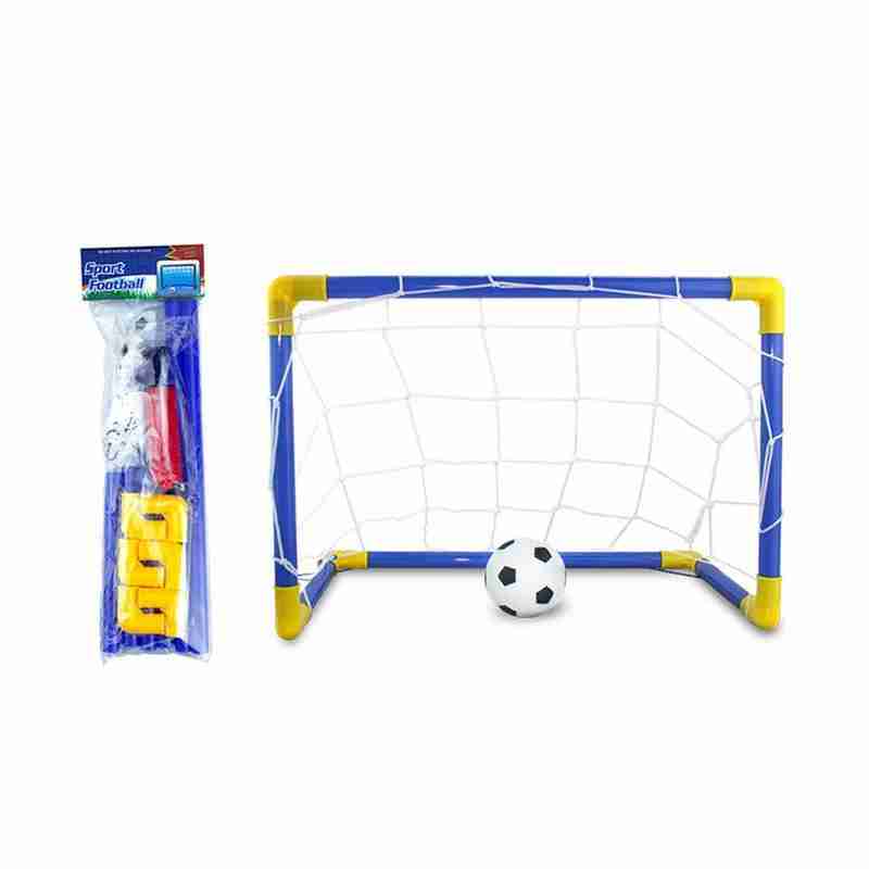 Kids Outdoor Frame - Mini Folding Soccer Goal Net Plastic