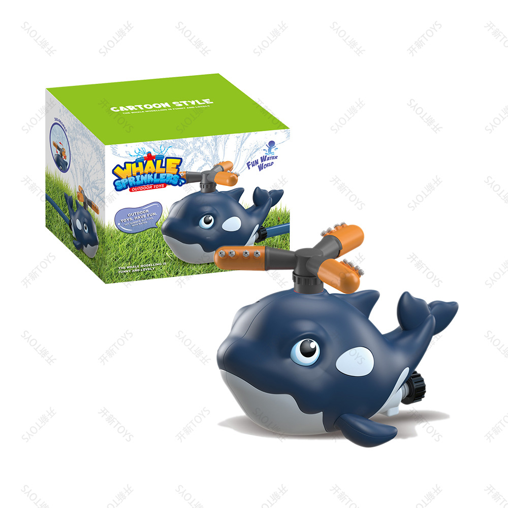 Kids Outdoor Yard Tools - Cartoon Whale Sprinkler Outdoor Backyard Garden