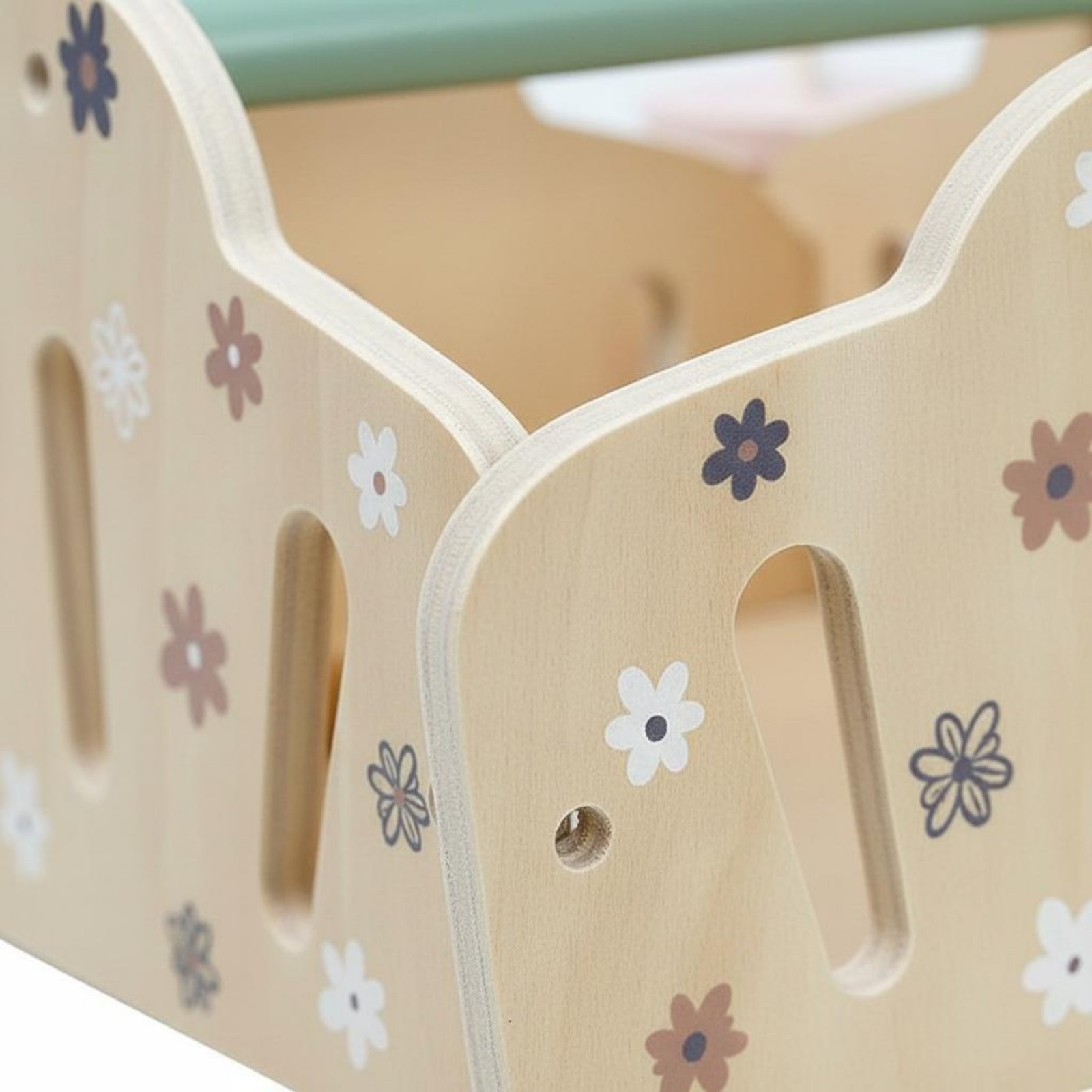 Kids Outdoor Wooden Playset - Wooden Outdoor Meal Basket Basket Toy