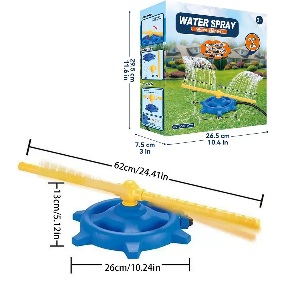 360 Degree Water Sprinkler Rot - đánh giá và giá Kids Outdoor Yard Tools