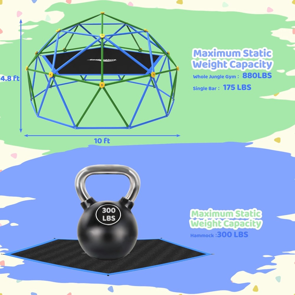 Outdoor Geometric Dome Climber - đánh giá và giá Kids Outdoor Dome Climber