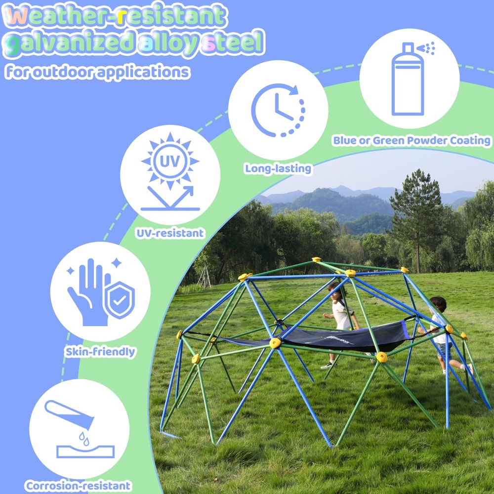 Outdoor Geometric Dome Climber - đánh giá và giá Kids Outdoor Dome Climber