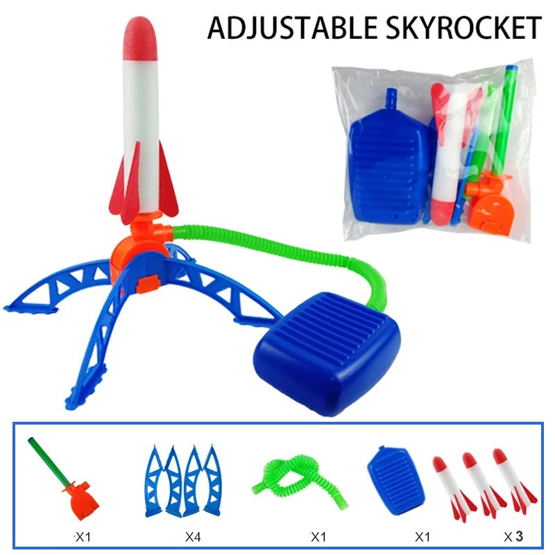 Air Rocket Foot Pump Launcher  - đánh giá và giá Kids Outdoor Jumpsuit