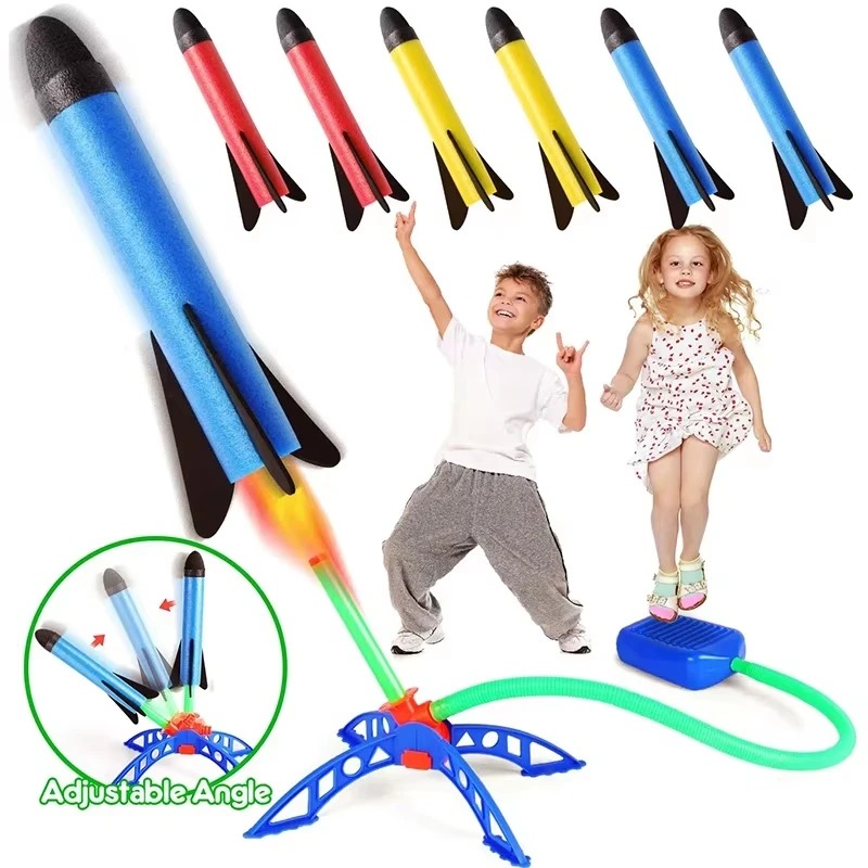 Air Rocket Foot Pump Launcher  - đánh giá và giá Kids Outdoor Jumpsuit