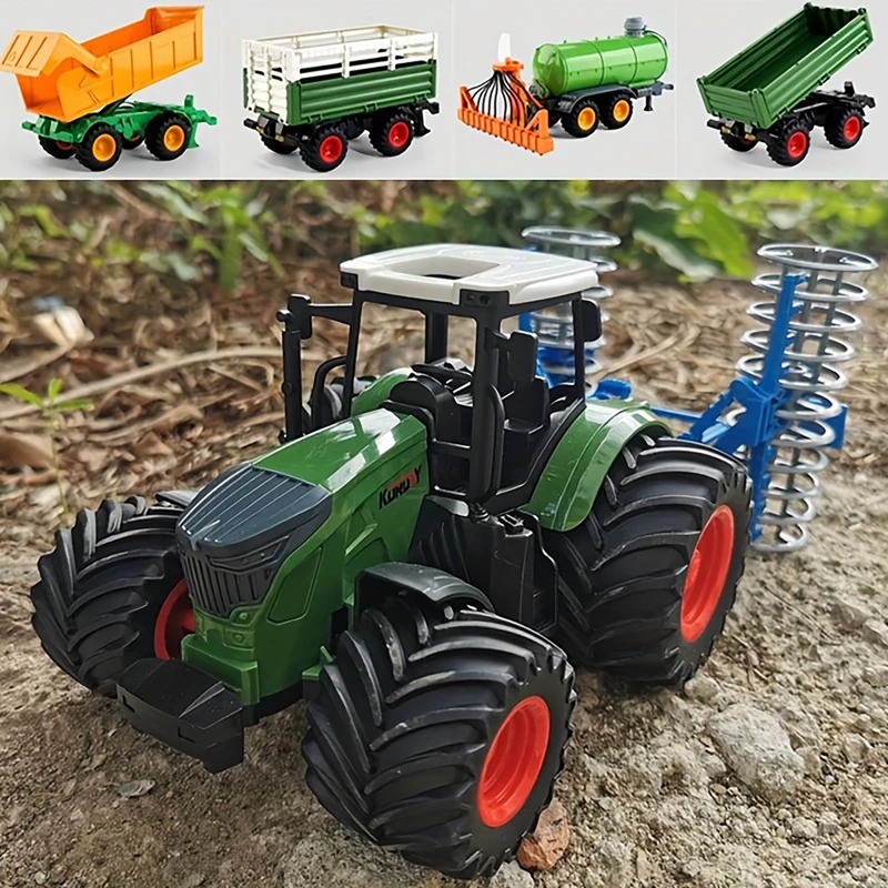 1:24 Inertial Farm Tractor wit - đánh giá và giá Kids Outdoor Activity Set