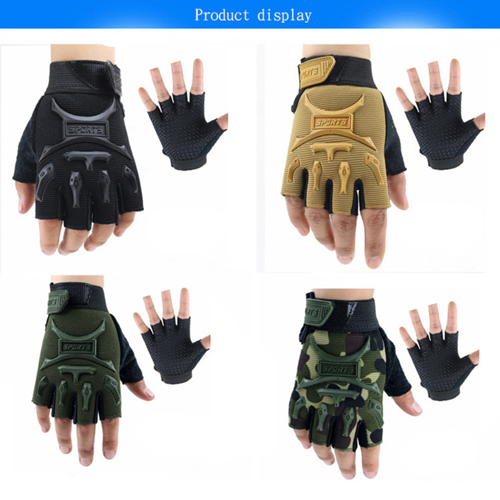 1 Pair Kids Cycling Gloves Hal - đánh giá và giá Kids Outdoor Gloves
