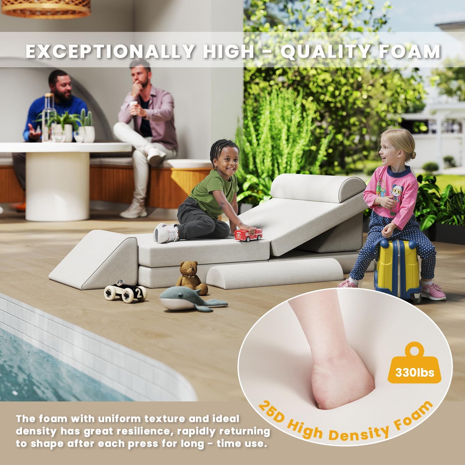 Outdoor & Indoor Waterproof Mo - đánh giá và giá Kids Outdoor Wooden Playset