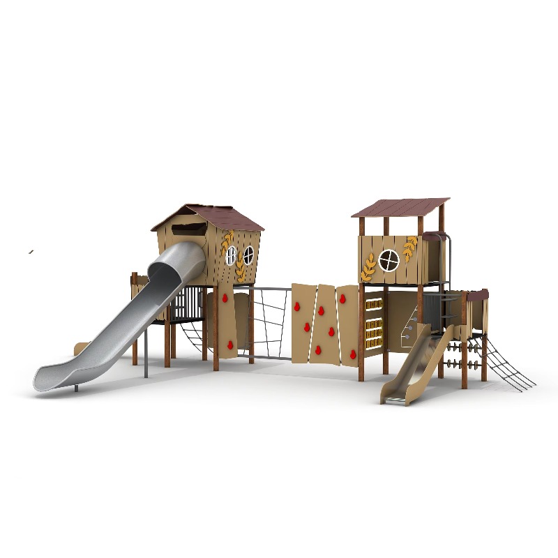Wooden Outdoor Playground Set  - đánh giá và giá Kids Outdoor Wooden Playset