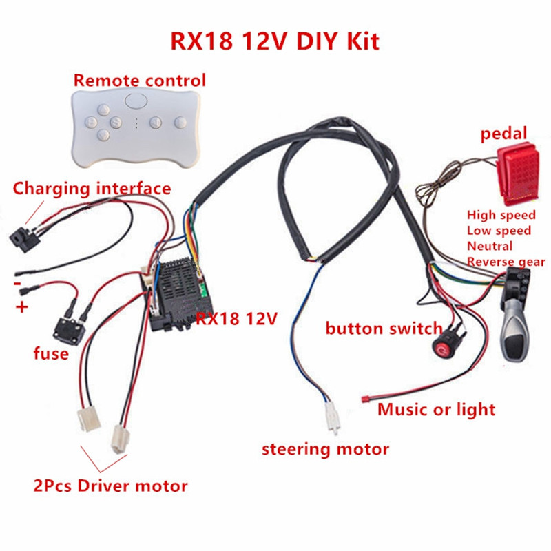 Trẻ Em Xe Ô Tô Điện DIY Sửa Đổ - đánh giá và giá Kids Outdoor Car
