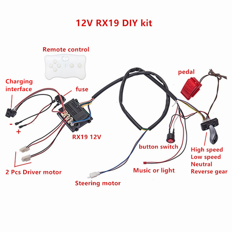 Trẻ Em Xe Ô Tô Điện DIY Sửa Đổ - đánh giá và giá Kids Outdoor Car