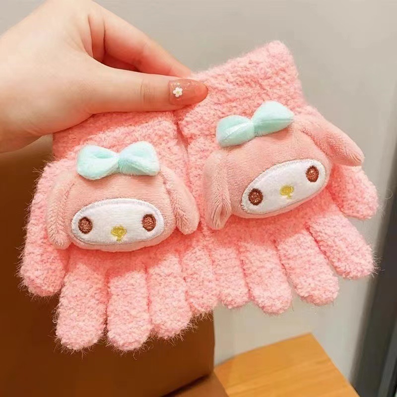 Hello Kitty Kuromi Cinnamoroll - đánh giá và giá Kids Outdoor Gloves