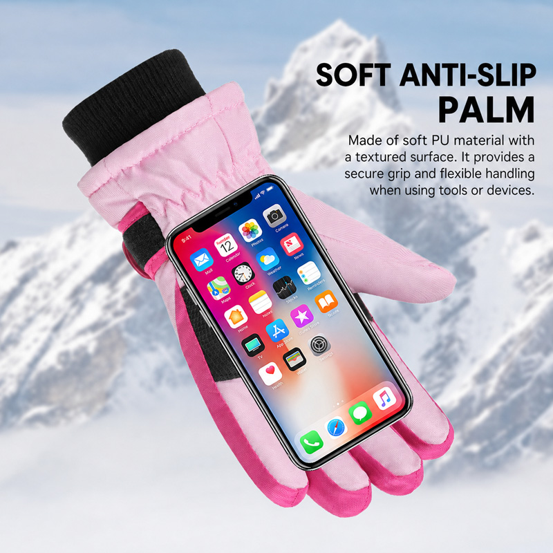 Kids Winter Ski Gloves Waterpr - đánh giá và giá Kids Outdoor Gloves
