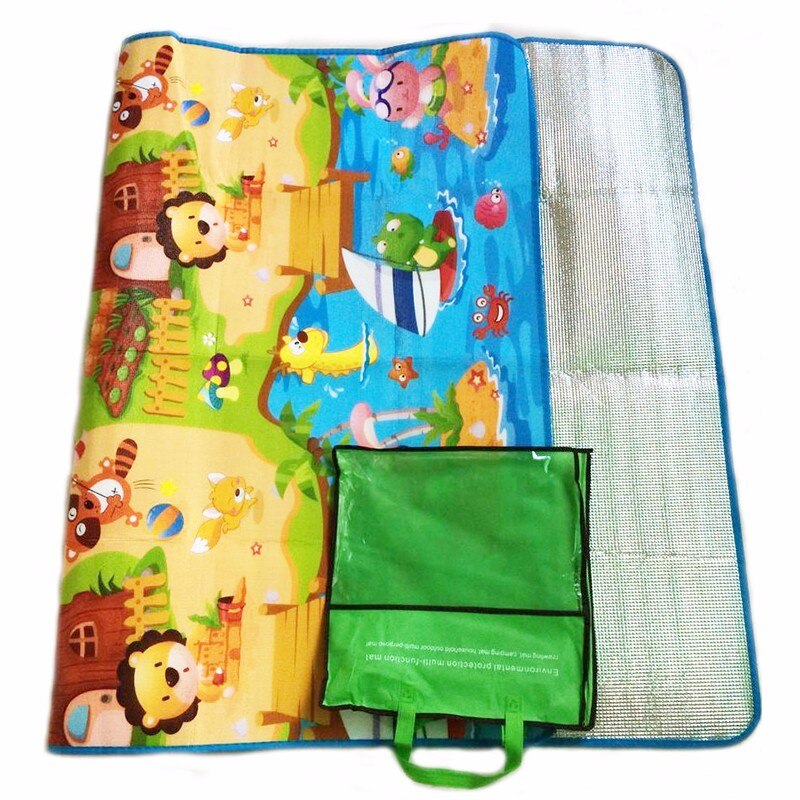 180*120*0.3Cm Bé Tập Bò Chơi X - đánh giá và giá Kids Outdoor Mat Waterproof