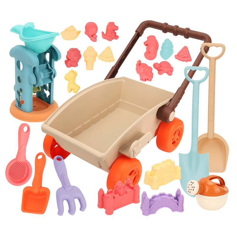 Kid Trolley Beach Play Toy San - đánh giá và giá Kids Outdoor Sandbox