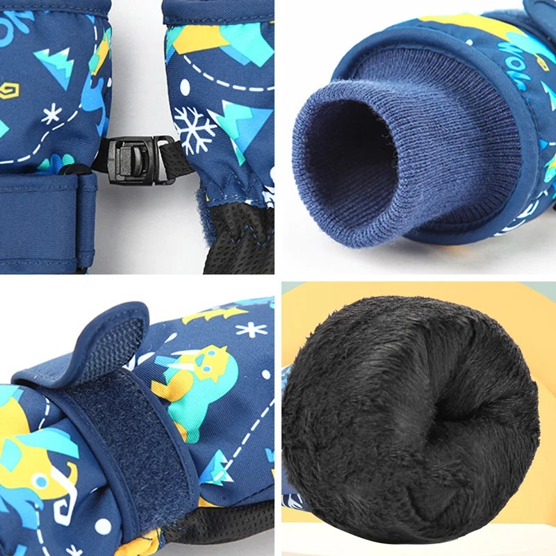 Winter Children Ski Gloves Thi - đánh giá và giá Kids Outdoor Gloves