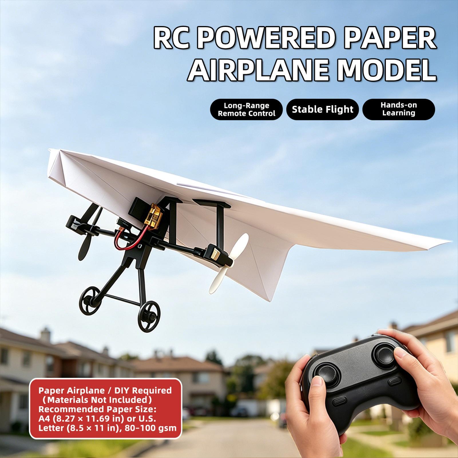 DIY RC Paper Airplane Kit Plan - đánh giá và giá Kids Outdoor Activity Set