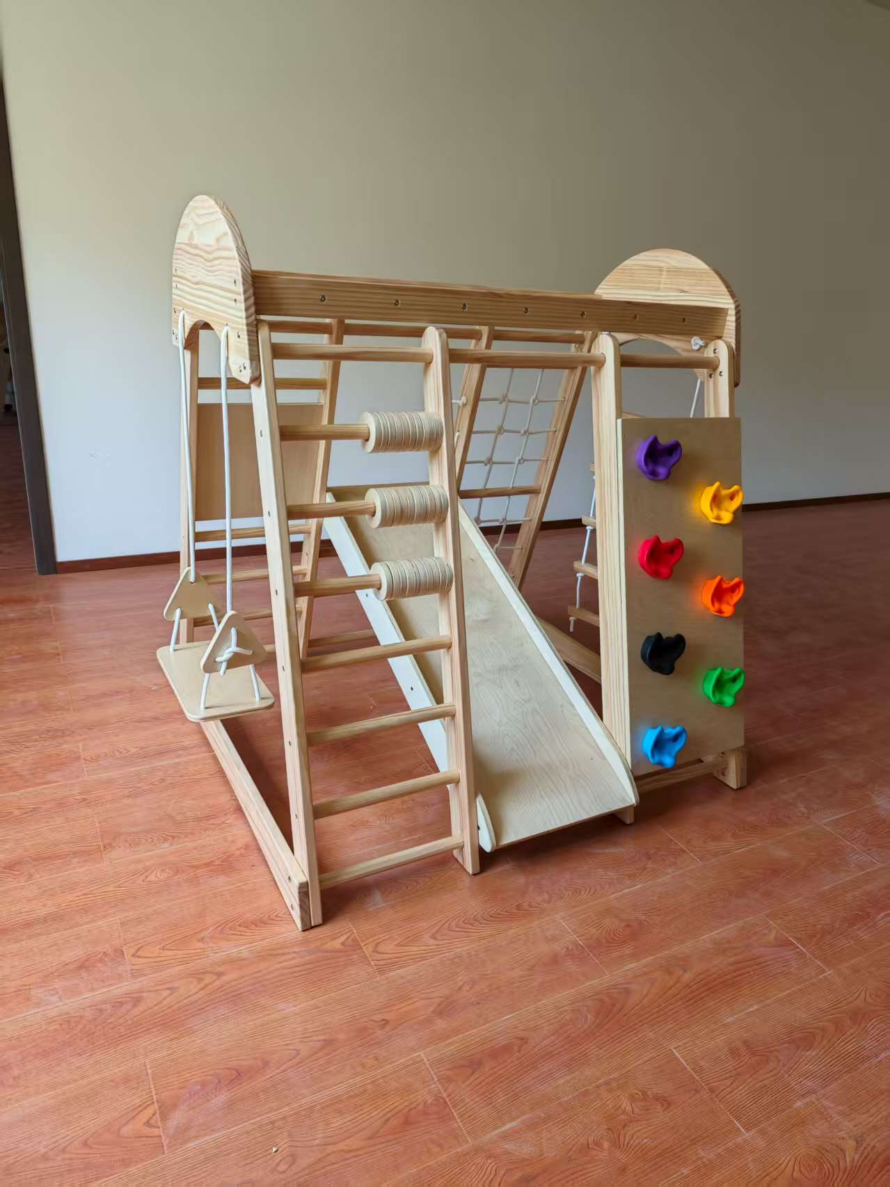 Wooden Kids Climbing Frame Lad - đánh giá và giá Kids Outdoor Frame