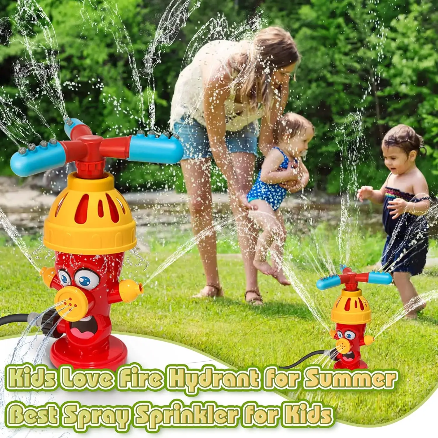 Water Spray Toy Hydrant Sprink - đánh giá và giá Kids Outdoor Yard Tools