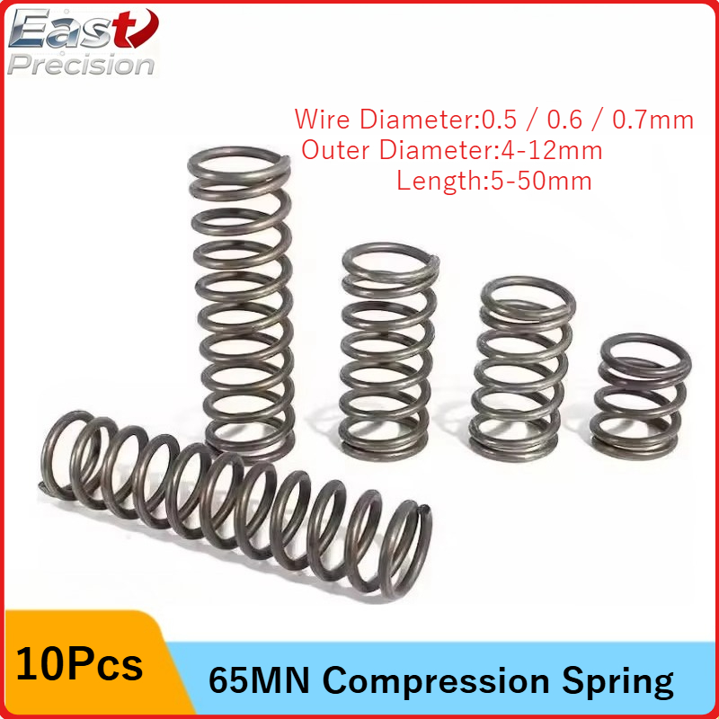 10Pcs/Lot 0.5mm/0.6mm/0.7mm Mi - đánh giá và giá Mini Trampoline Spring