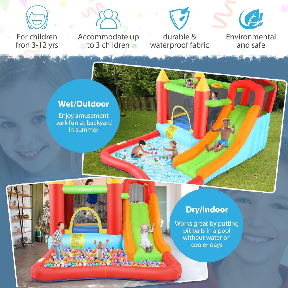 Multi-Function-Inflatable Boun - đánh giá và giá Kids Outdoor Climbing Wall