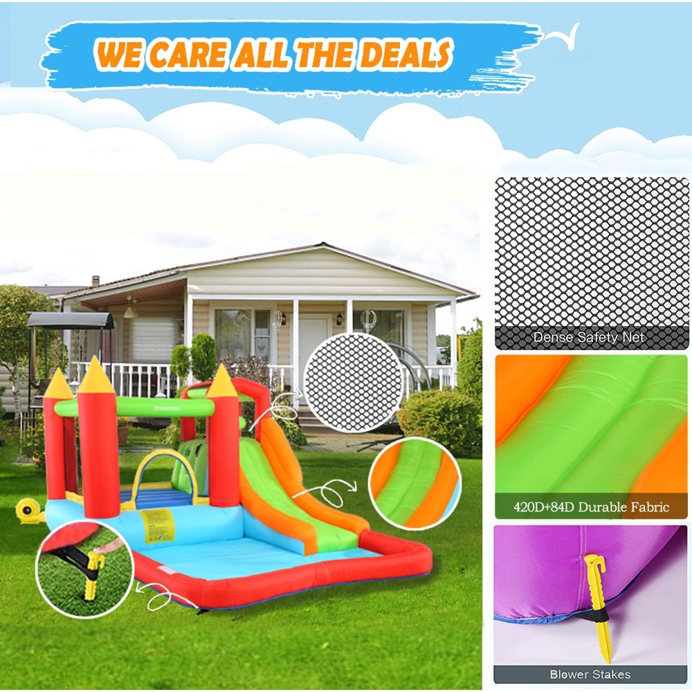Multi-Function-Inflatable Boun - đánh giá và giá Kids Outdoor Climbing Wall