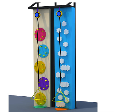 Indoor and Outdoor Artificial  - đánh giá và giá Kids Outdoor Climbing Wall