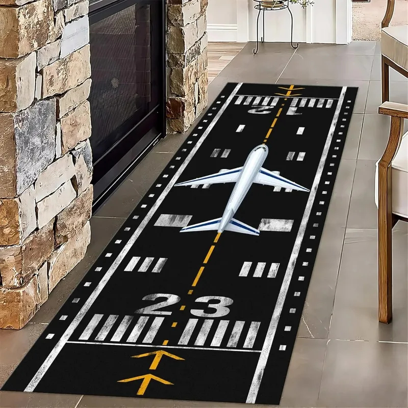 VIKAMA Airplane Runway Print R - đánh giá và giá Kids Outdoor Mat Waterproof