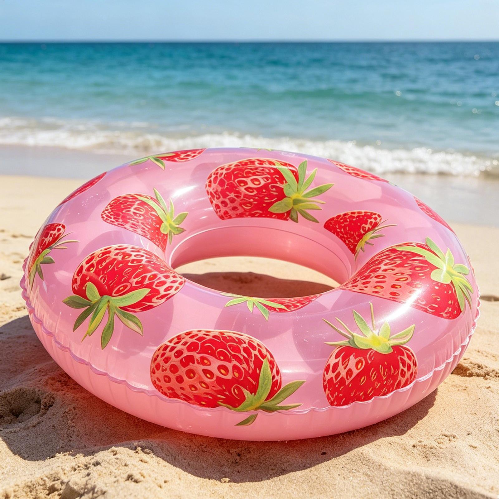 Inflatable Tube Fruit Pattern  - đánh giá và giá Kids Outdoor Water Park