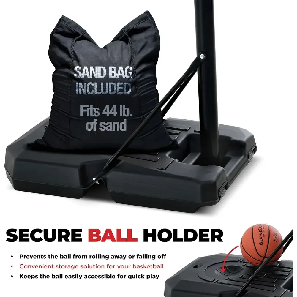 Adjustable 44 Shatterproof Bas - đánh giá và giá Basketball Hoop Outdoor