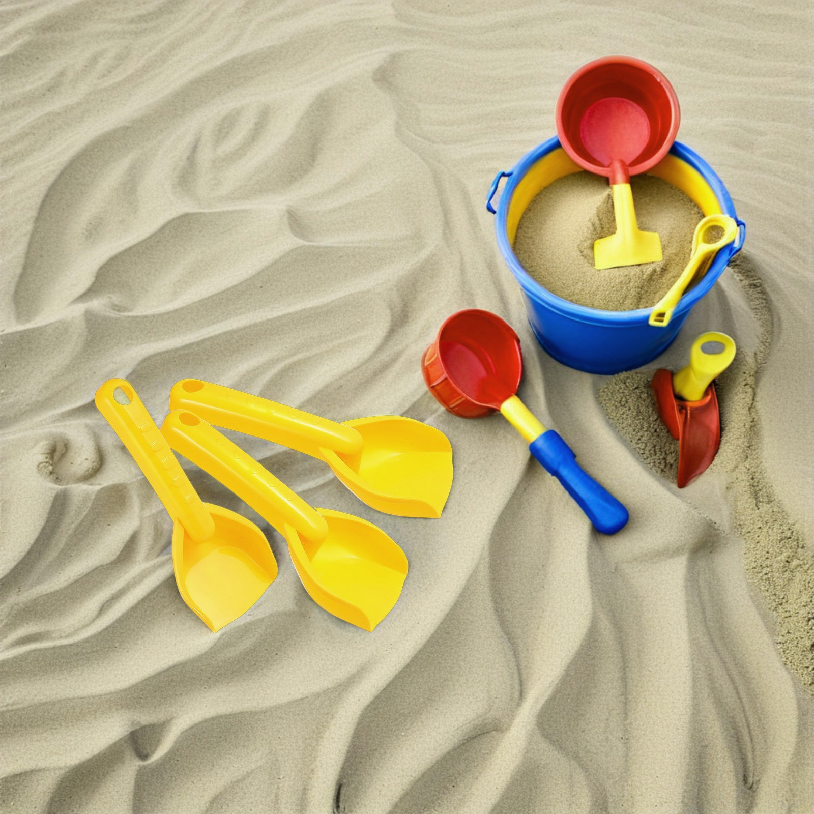 16Pcs Mini Plastic Kids Sand S - đánh giá và giá Kids Outdoor Sandbox
