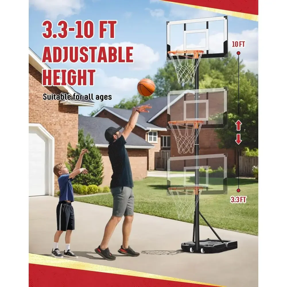 Outdoor Adjustable Basketball  - đánh giá và giá Basketball Hoop Outdoor