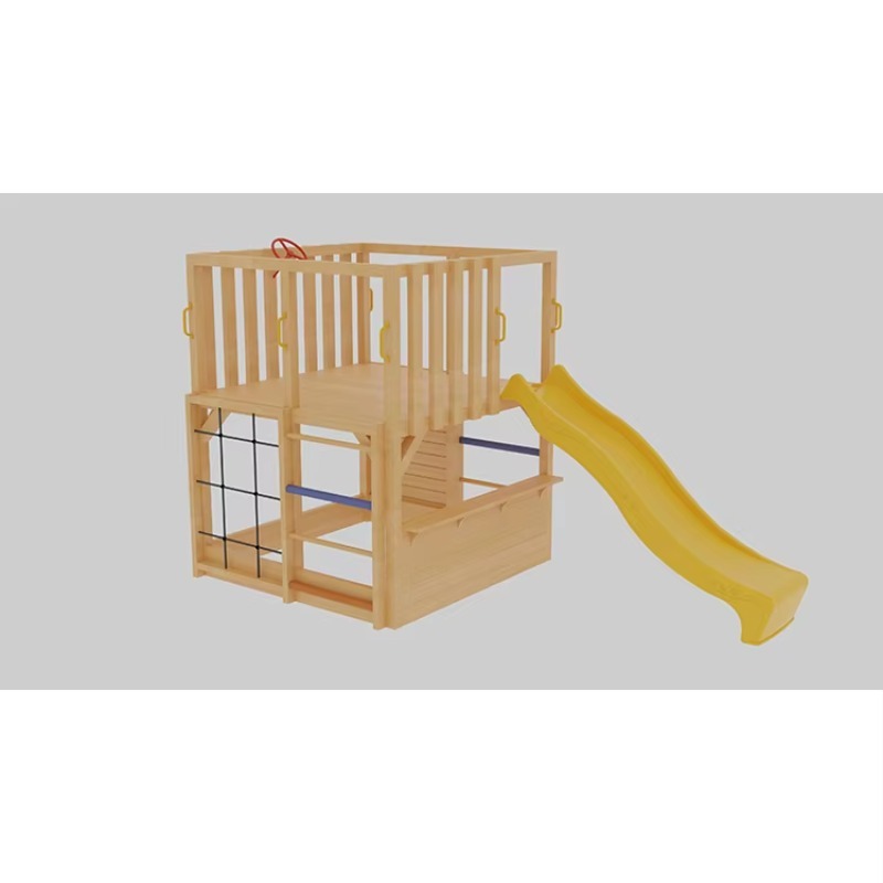 Kids Wooden Outdoor Cubby Hous - đánh giá và giá Kids Outdoor Climbing Wall