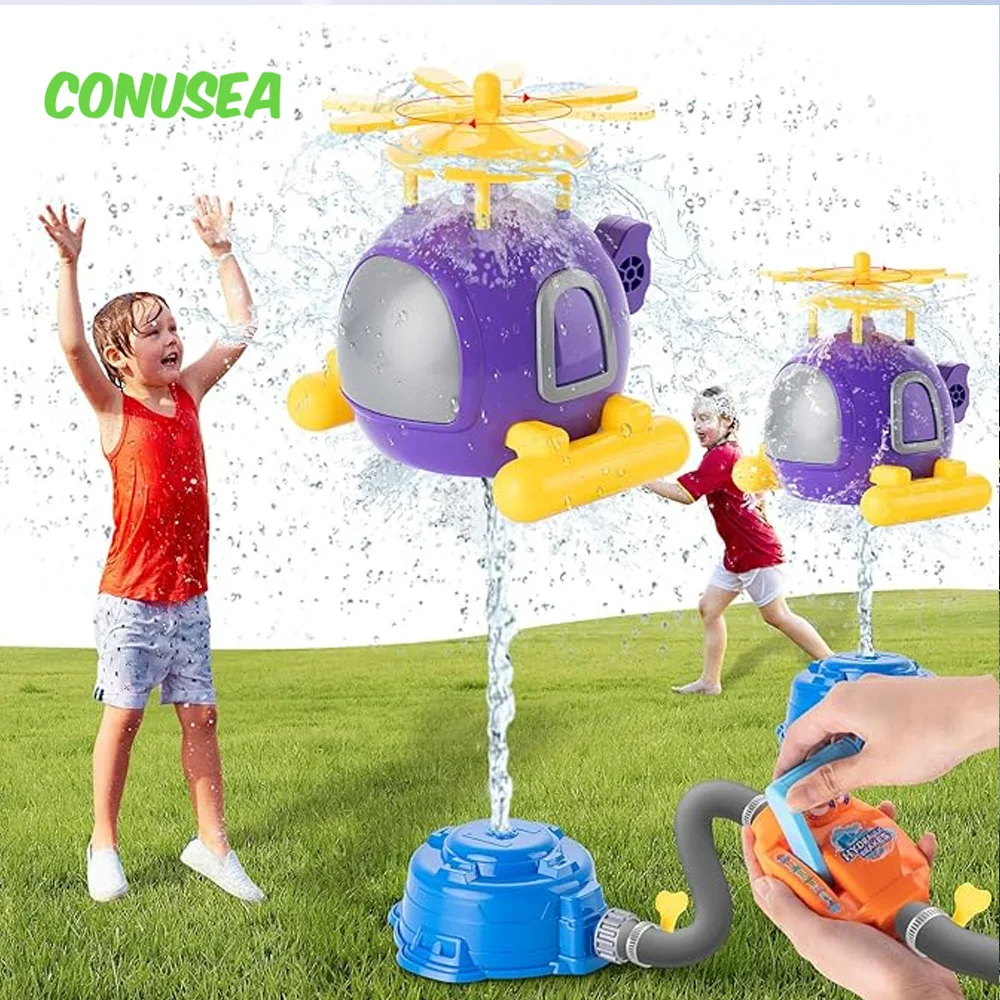 Helicopter Sprinkler Water Toy - đánh giá và giá Kids Outdoor Yard Tools